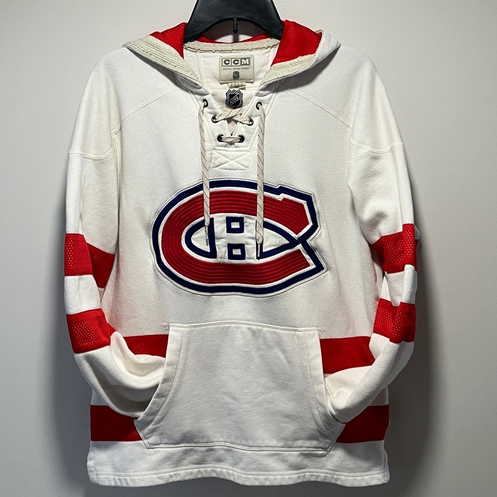 Men’s NHL Montreal Canadiens Hooded CCM Sweatshirt